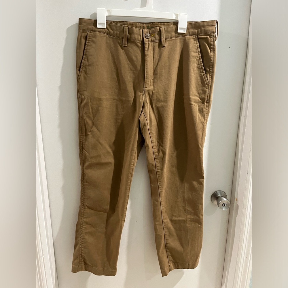 L.L. Bean Men's Khaki Chino Pants, size 34 X 29